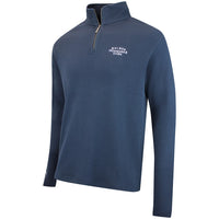 Malbon Golf Pullover - Flyer Ironworks QZ - Blueberry FA26