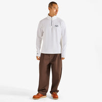 Malbon Golf Pullover - Flyer Ironworks QZ - White FA26