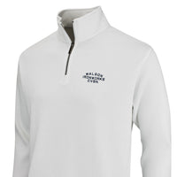 Malbon Golf Pullover - Flyer Ironworks QZ - White FA26