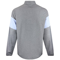 Malbon Golf Pullover - Horizon QZ - Black Chambray FA26