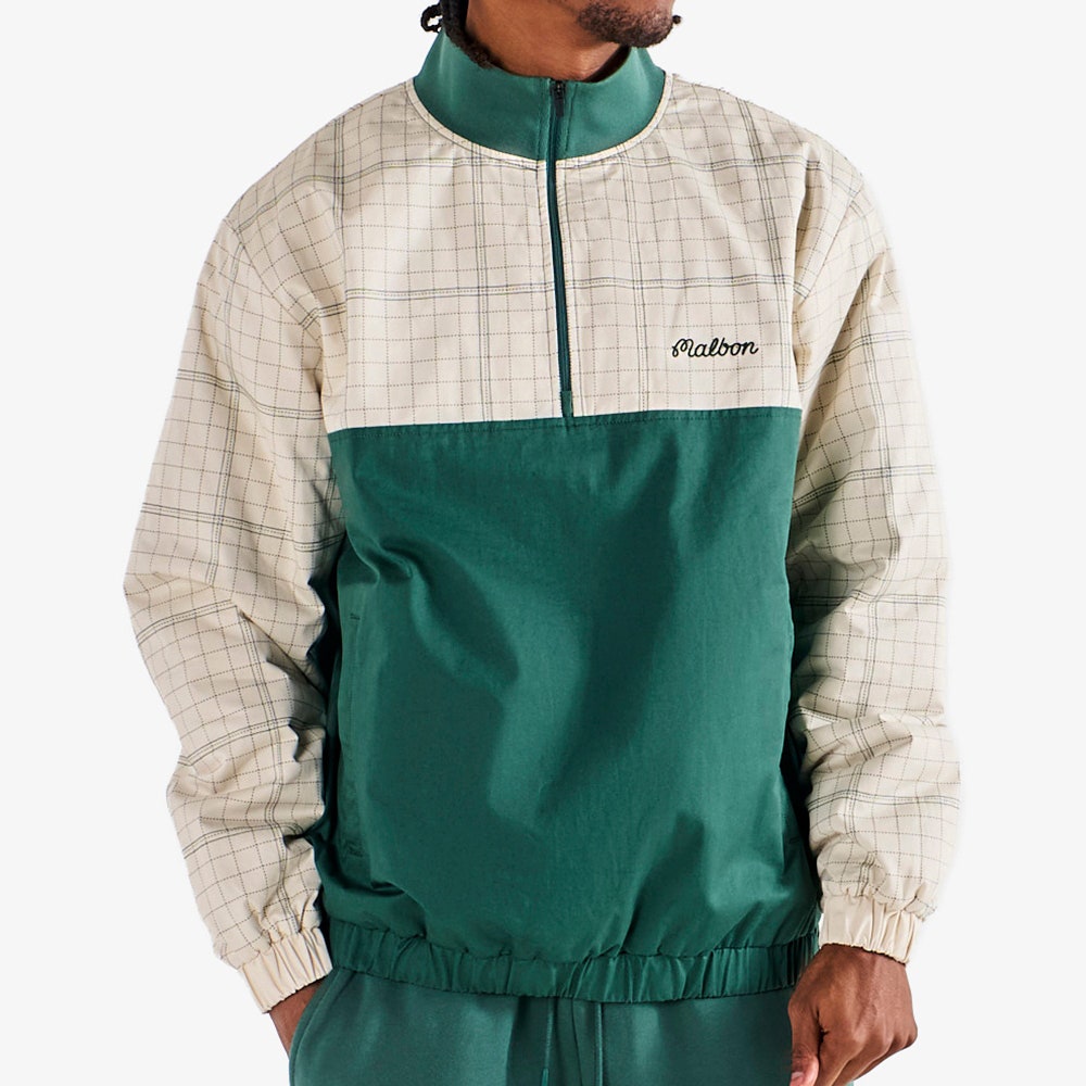 Malbon Golf Pullover - Spruce QZ - Hunter Green HO25