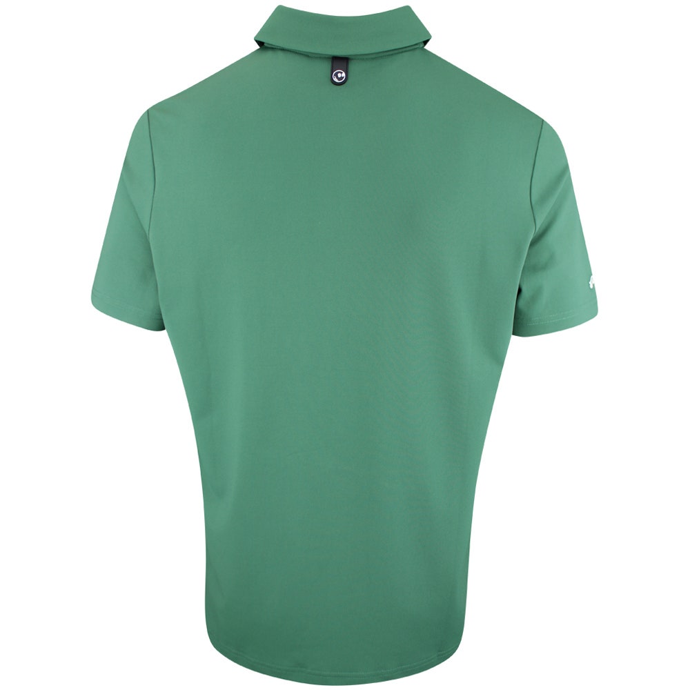 Malbon Golf Shirt - Fairway Baldwin Tech Polo - Forest FA25
