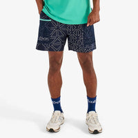 Malbon Golf Shorts - Mesh Basket Pocket Short - Midnight SS26