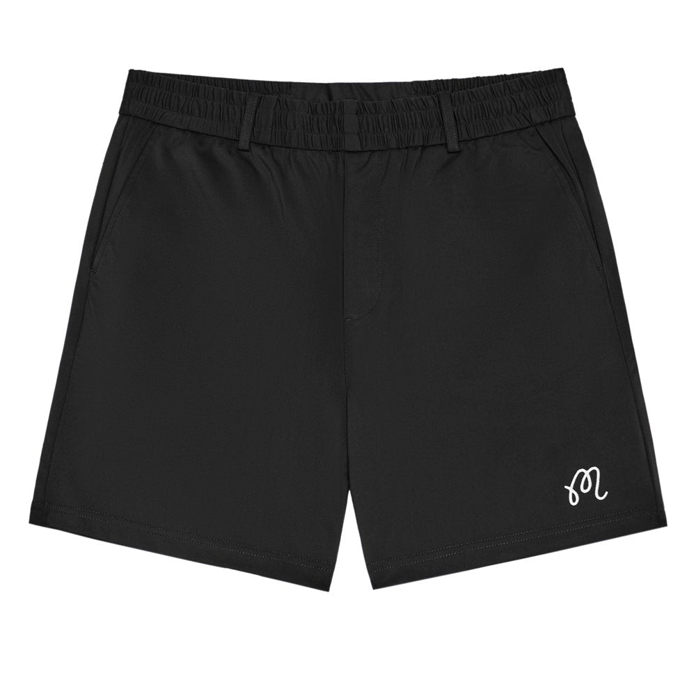 Malbon Golf Shorts - Scooter Coolcore Short - Black SS26