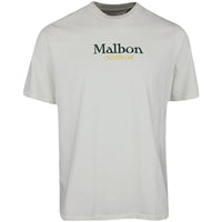 Malbon Golf T-Shirt - Sinker Tee - Ivory AW24