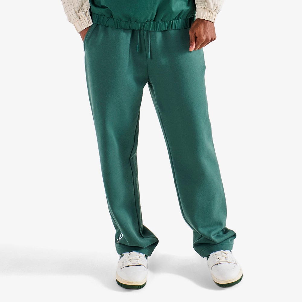 Malbon Golf Trousers - Bon Script Sweatpant - Hunter Green HO25