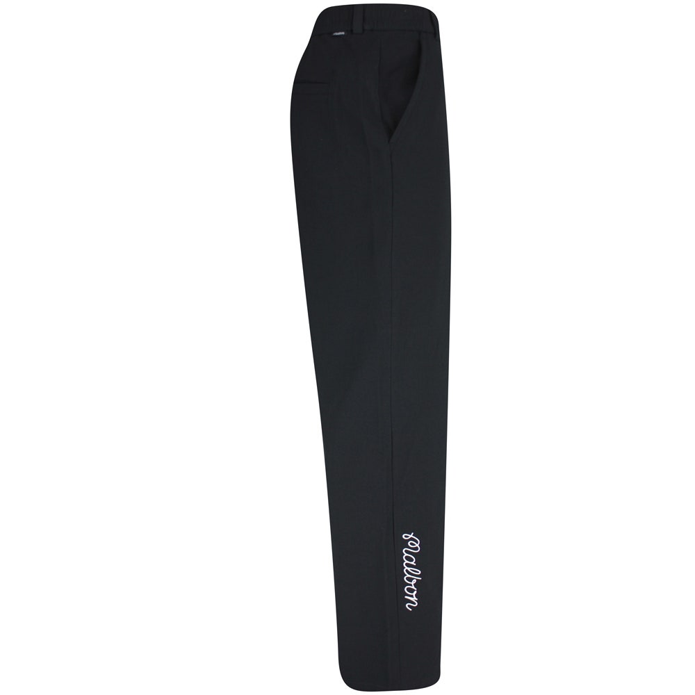 Malbon Golf Trousers - Magnolia Coolcore Pant - Black FA25