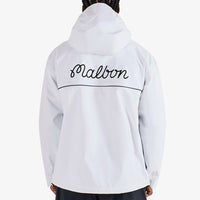 Malbon Waterproof Golf Jacket - Cloud Burst Rain Jkt - White FA25