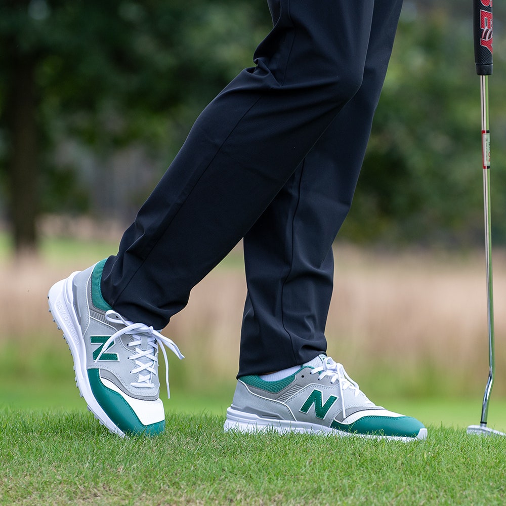 New Balance Golf Shoes - 997 SL - Green - Grey 2025