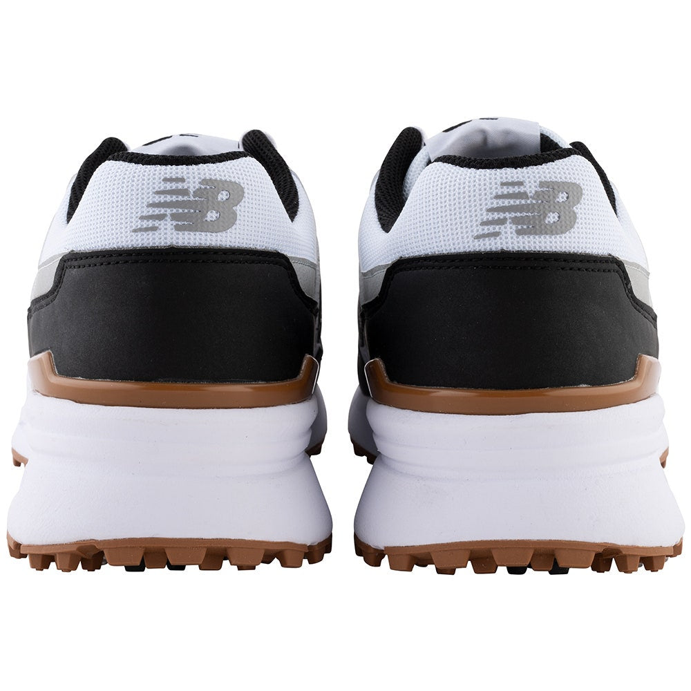 New Balance Golf Shoes - 997 Spiked - White - Black 2026