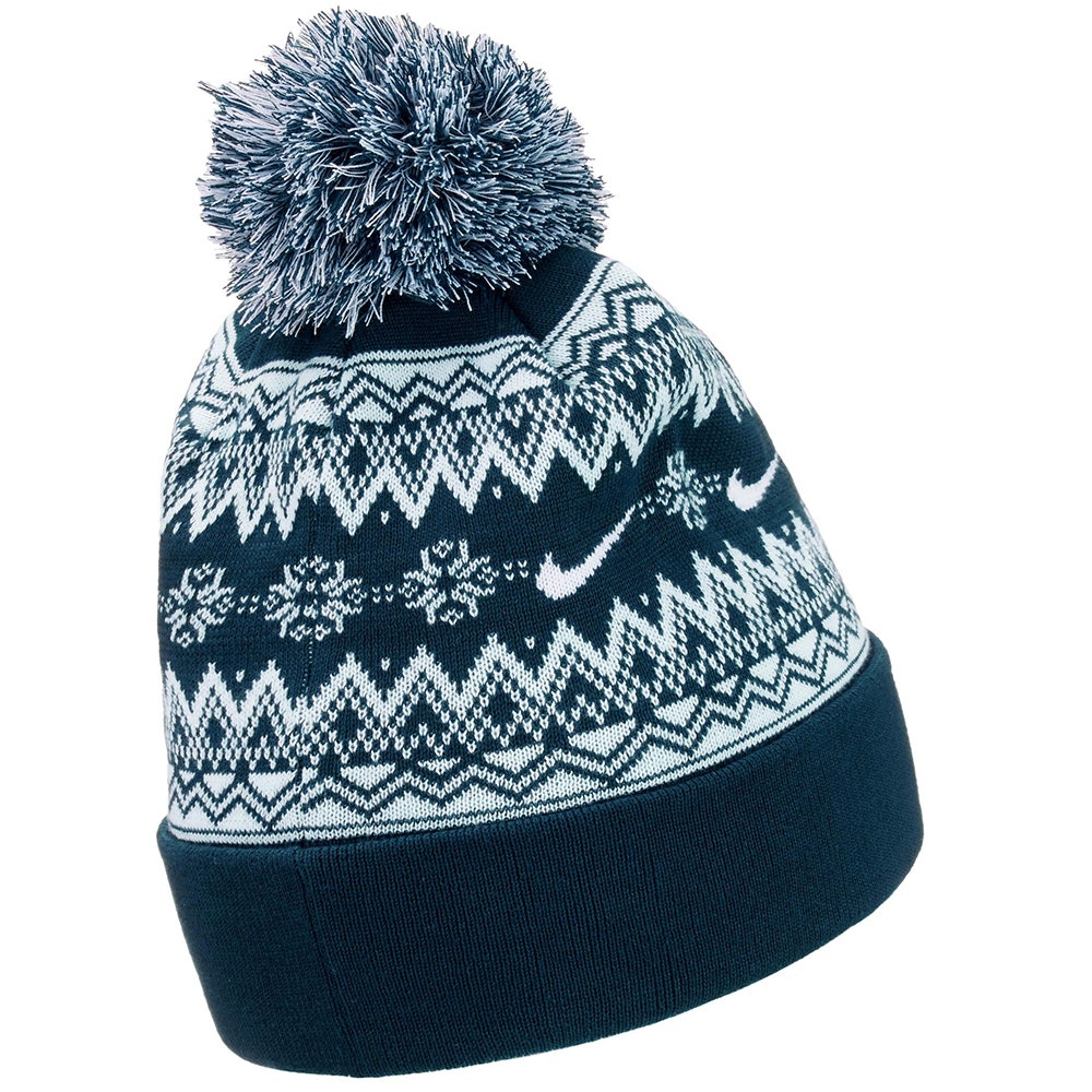 Nike Golf Beanie - NK Fair Isle Bobble - Armory Navy HO24
