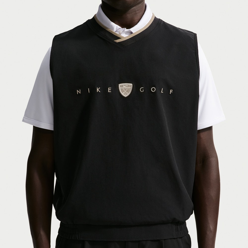 Nike Golf Gilet - NK DF Fairway Fresh Wind Vest - Black SP26