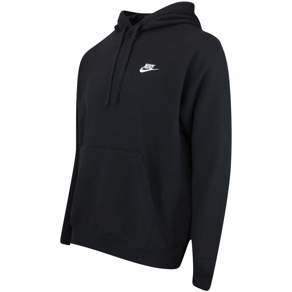 Nike Golf Hoodie - NSW Club Fleece Pullover - Black SP25