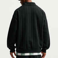 Nike Golf Pullover - NK TF Fairway Fresh HZ - Black SP26