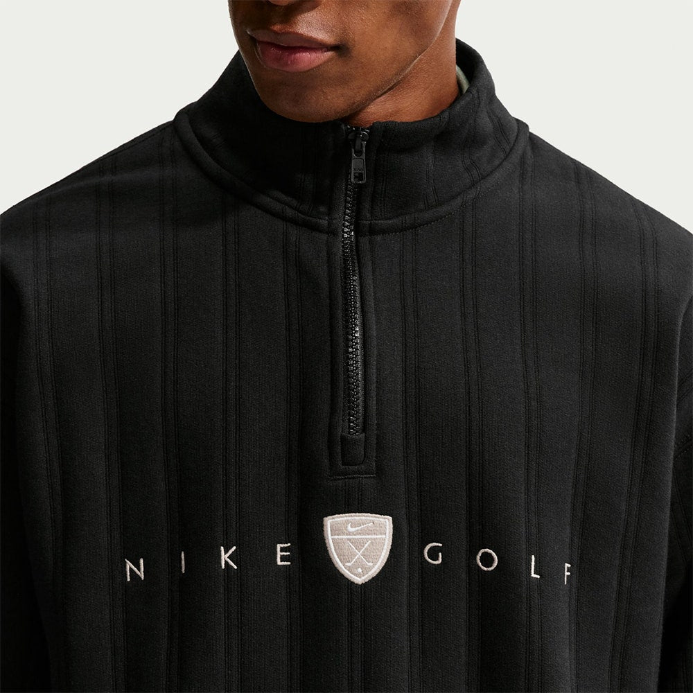 Nike Golf Pullover - NK TF Fairway Fresh HZ - Black SP26