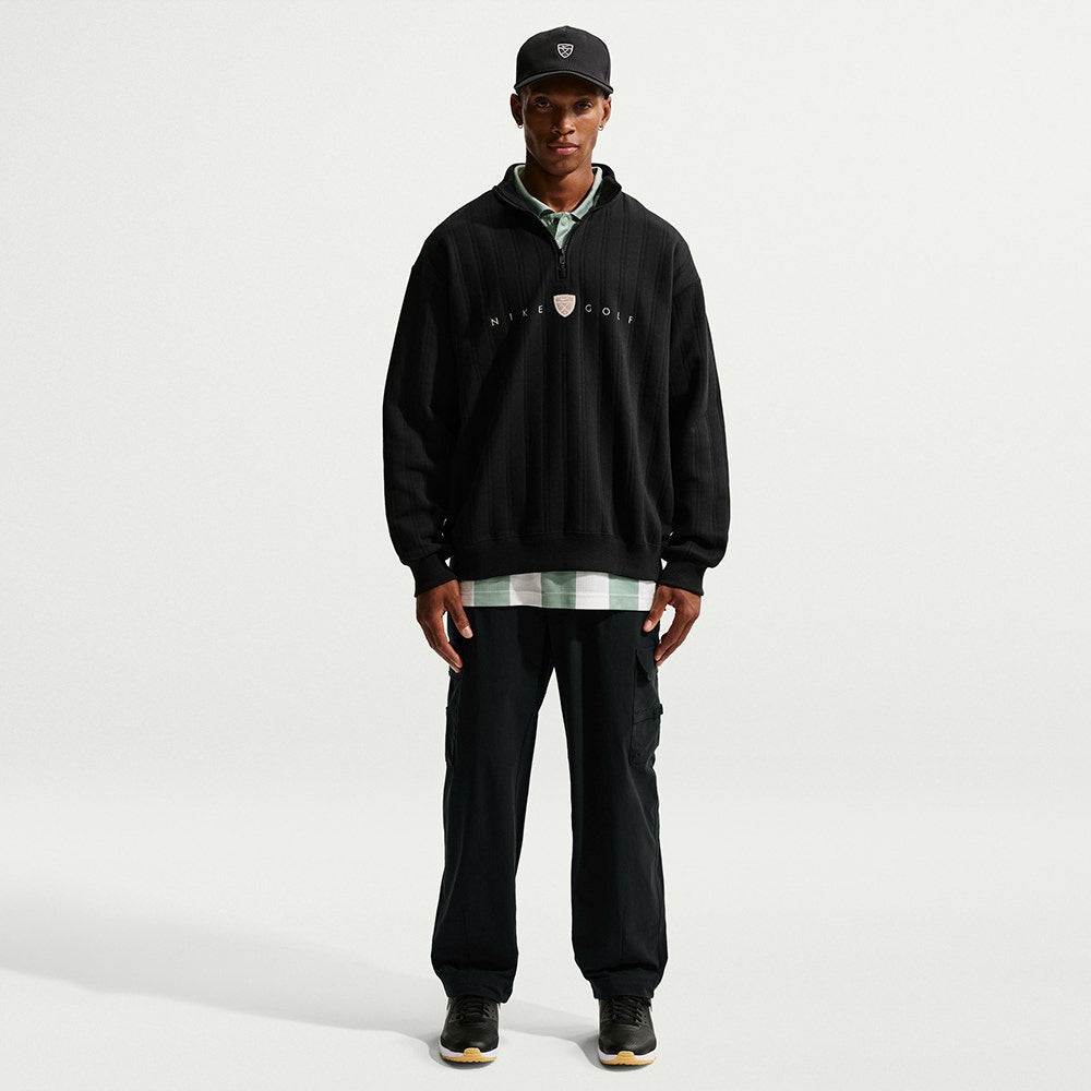 Nike Golf Pullover - NK TF Fairway Fresh HZ - Black SP26