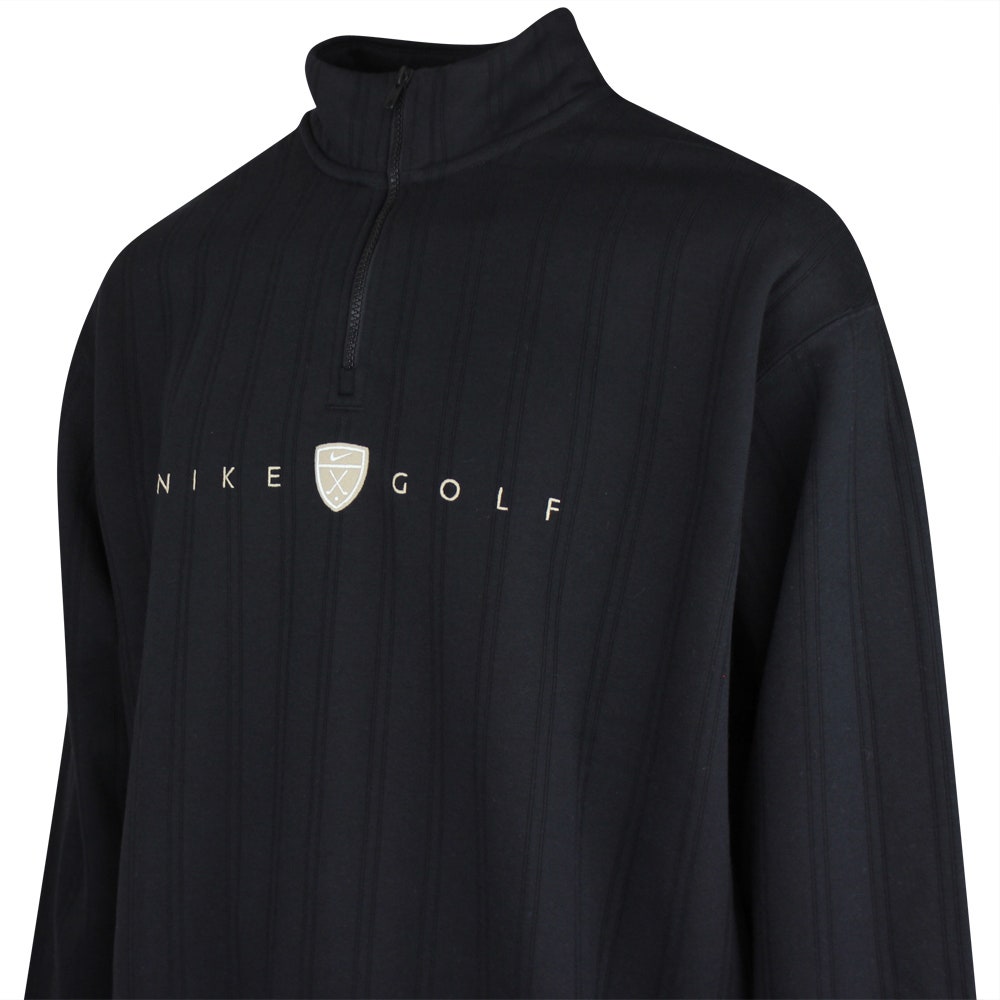 Nike Golf Pullover - NK TF Fairway Fresh HZ - Black SP26
