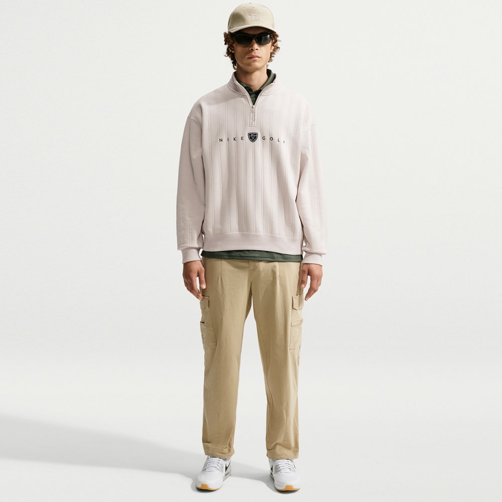 Nike Golf Pullover - NK TF Fairway Fresh HZ - Lt Orewood FA26