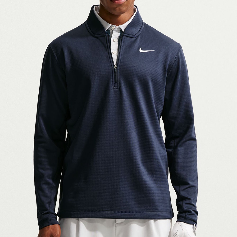Nike Golf Pullover - NK TF Velocity HZ - College Navy SP26