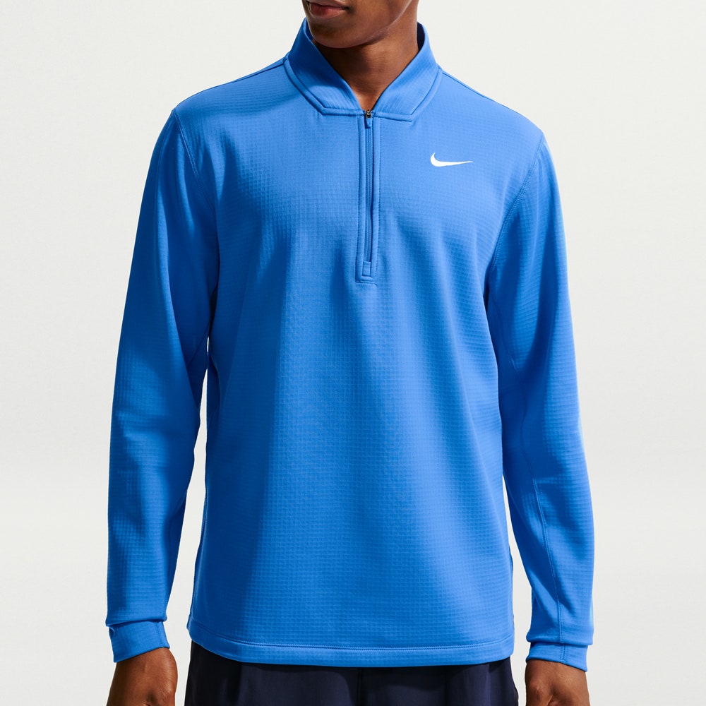 Nike Golf Pullover - NK TF Velocity HZ - Pacific Blue SU26