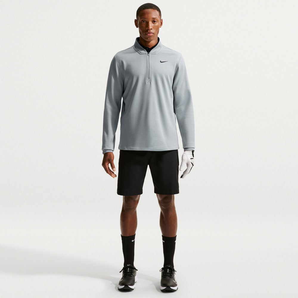 Nike Golf Pullover - NK TF Velocity HZ - Wolf Grey SU26