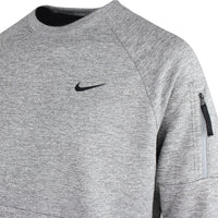 Nike Golf Pullover - NK Therma-Fit Crew Neck - Dk Grey Heather SP24