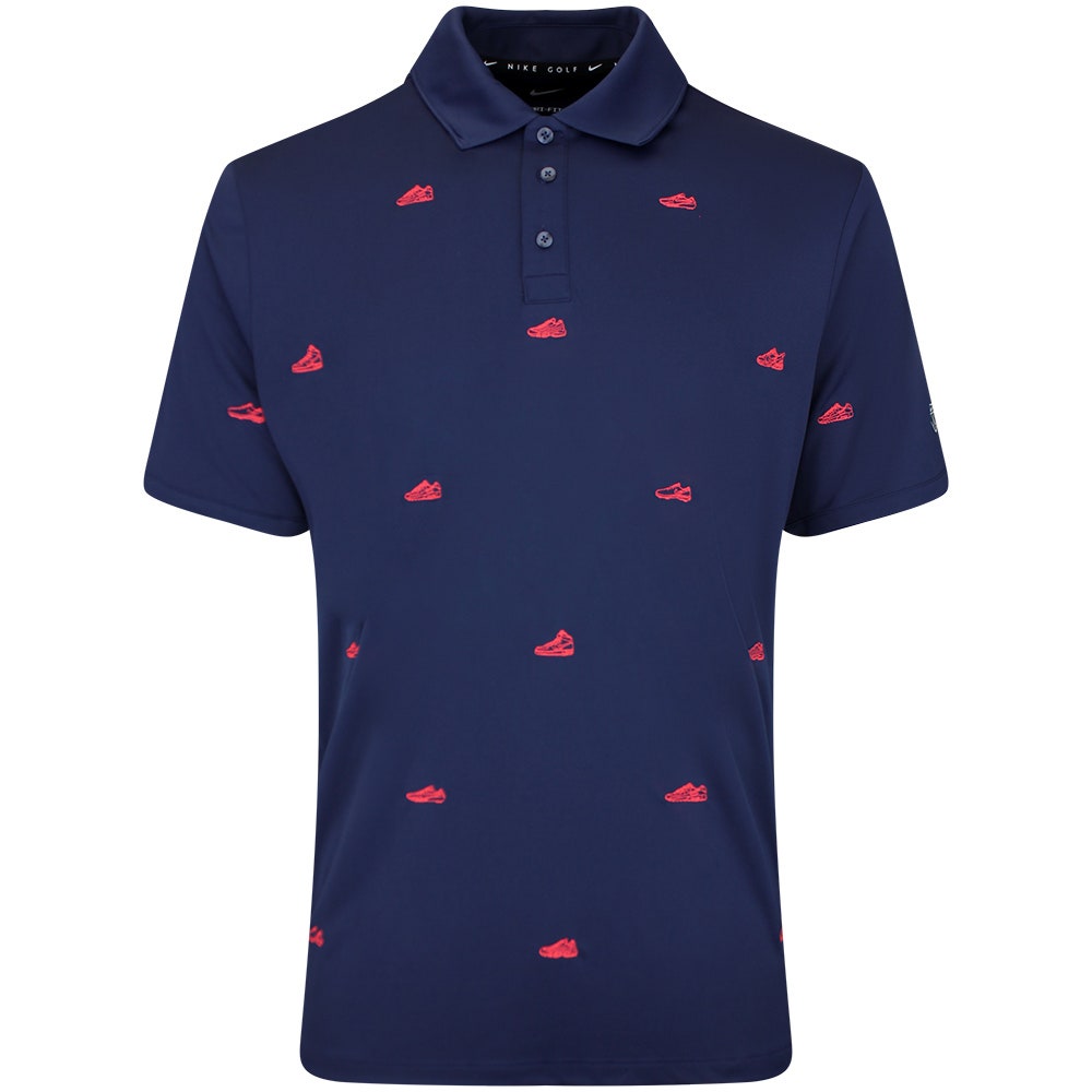 Nike Golf Shirt - NK DF Par 5 Embroidered Polo - College Navy SU26