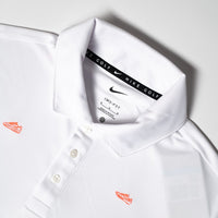 Nike Golf Shirt - NK DF Par 5 Embroidered Polo - White SU26