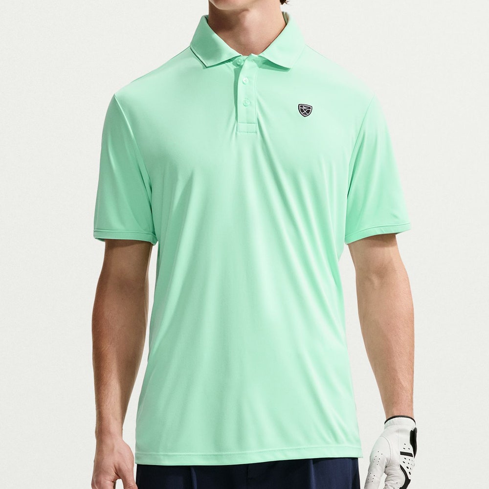 Nike Golf Shirt - NK DF Par 5 Solid Polo - Arctic Green FA26