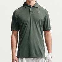 Nike Golf Shirt - NK DF Par 5 Solid Polo - Camo Green FA26