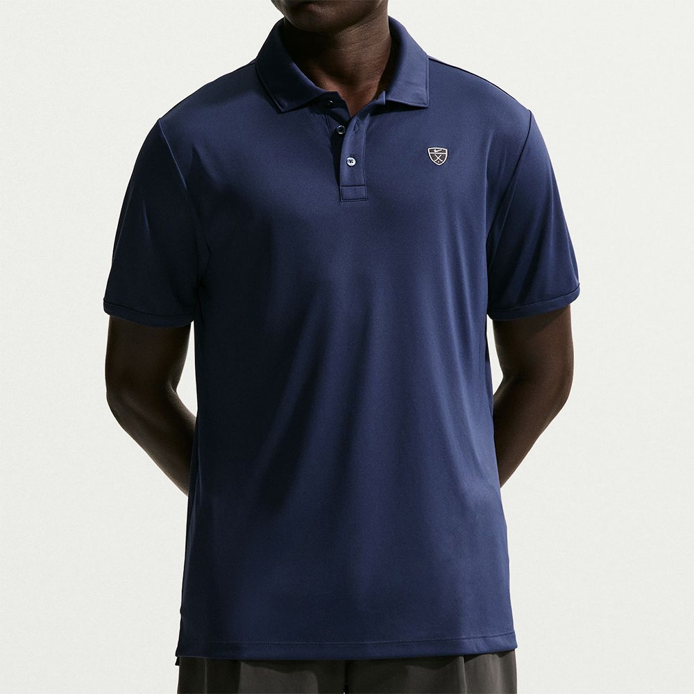 Nike Golf Shirt - NK DF Par 5 Solid Polo - College Navy SP26