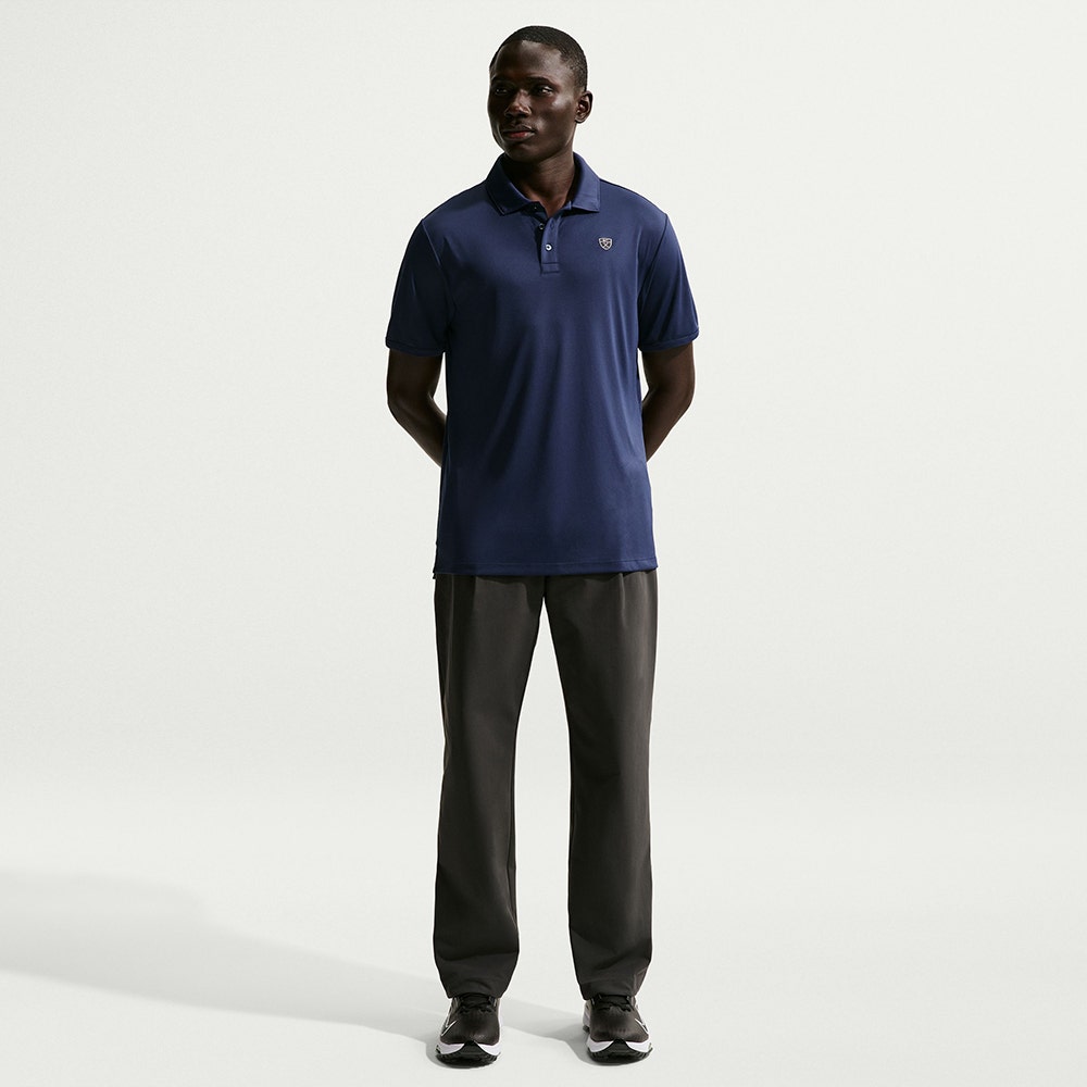Nike Golf Shirt - NK DF Par 5 Solid Polo - College Navy SP26