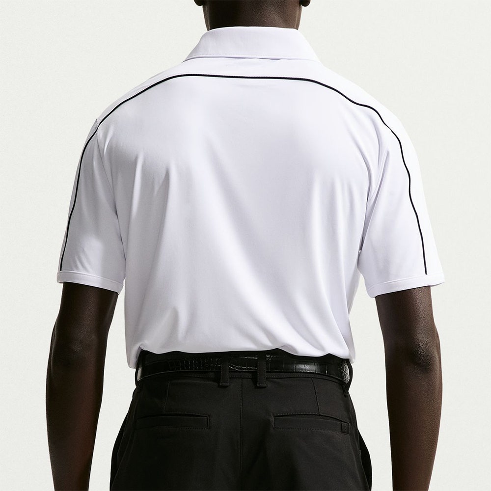 Nike Golf Shirt - NK DF Par 5 Solid Polo - White SP26