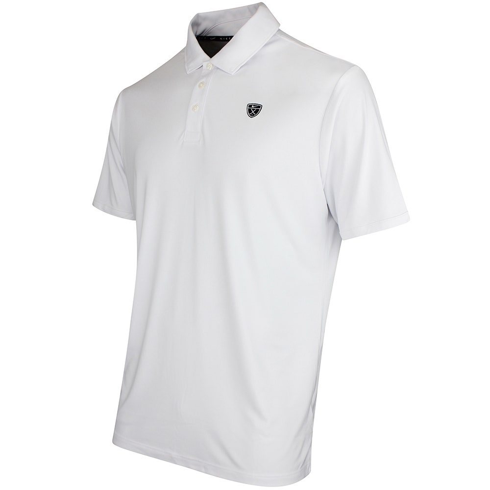 Nike Golf Shirt - NK DF Par 5 Solid Polo - White SP26