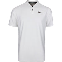 Nike Golf Shirt - NK DF Tour Texture Blade Polo - White SP24
