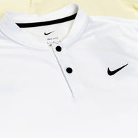 Nike Golf Shirt - NK DF Tour Texture Blade Polo - White SP24