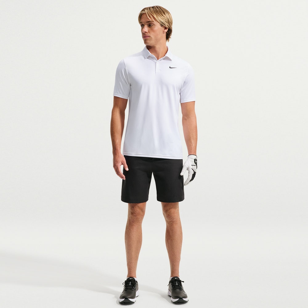 Nike Golf Shirt - NK DF Velocity Solid Polo - White SP26