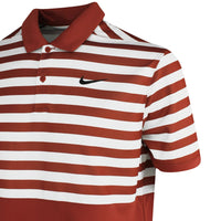 Nike Golf Shirt - NK DF Victory+ Block Stripe Polo - Mars Stone SU25