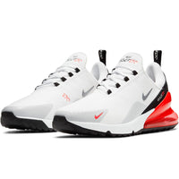 Nike Golf Shoes - Air Max 270 G - White - Red SP26