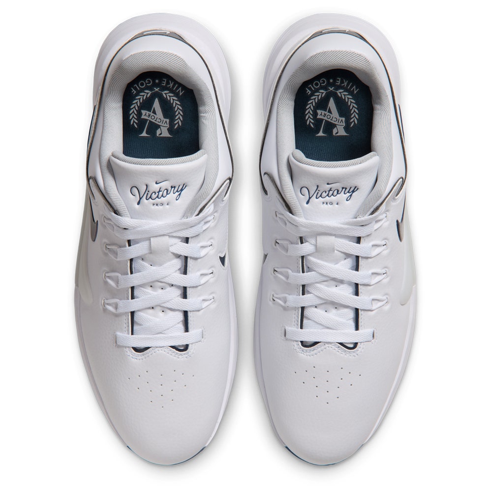 Nike Golf Shoes - Victory Pro 4 - White - Midnight Navy HO26