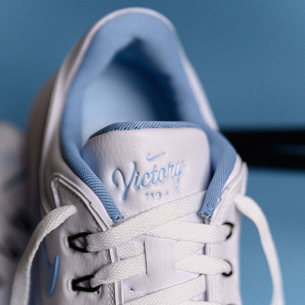Nike Golf Shoes - Victory Pro 4 - White - Psychic Blue SU25