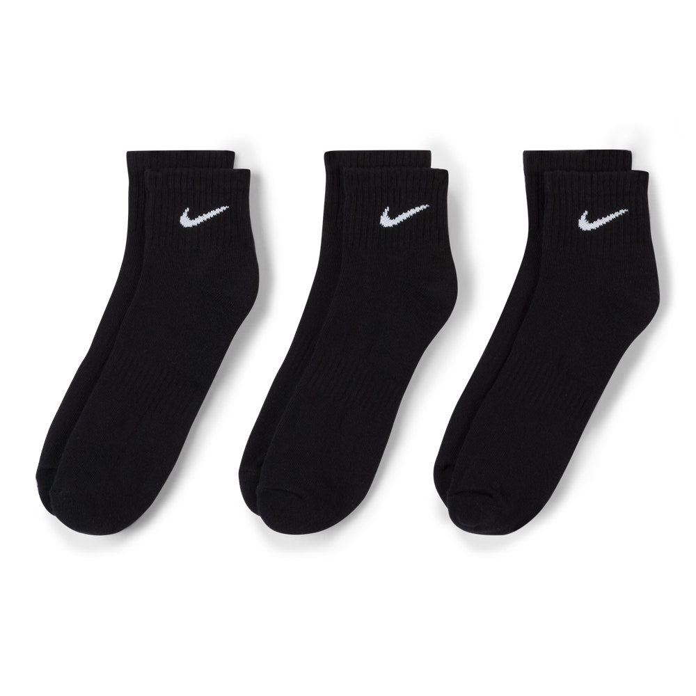 Nike Golf Socks - Everyday Cushioned Ankle - 3 Pack Black SU26