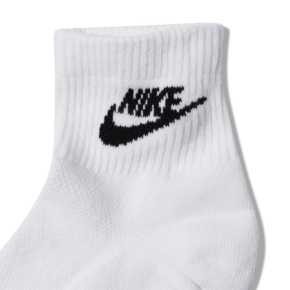 Nike Golf Socks - Everyday Elevated Futura Ankle - 3 Pack White FA26