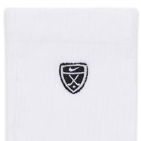 Nike Golf Socks - Everyday Elevated Shield Crew - 3 Pack White SU26