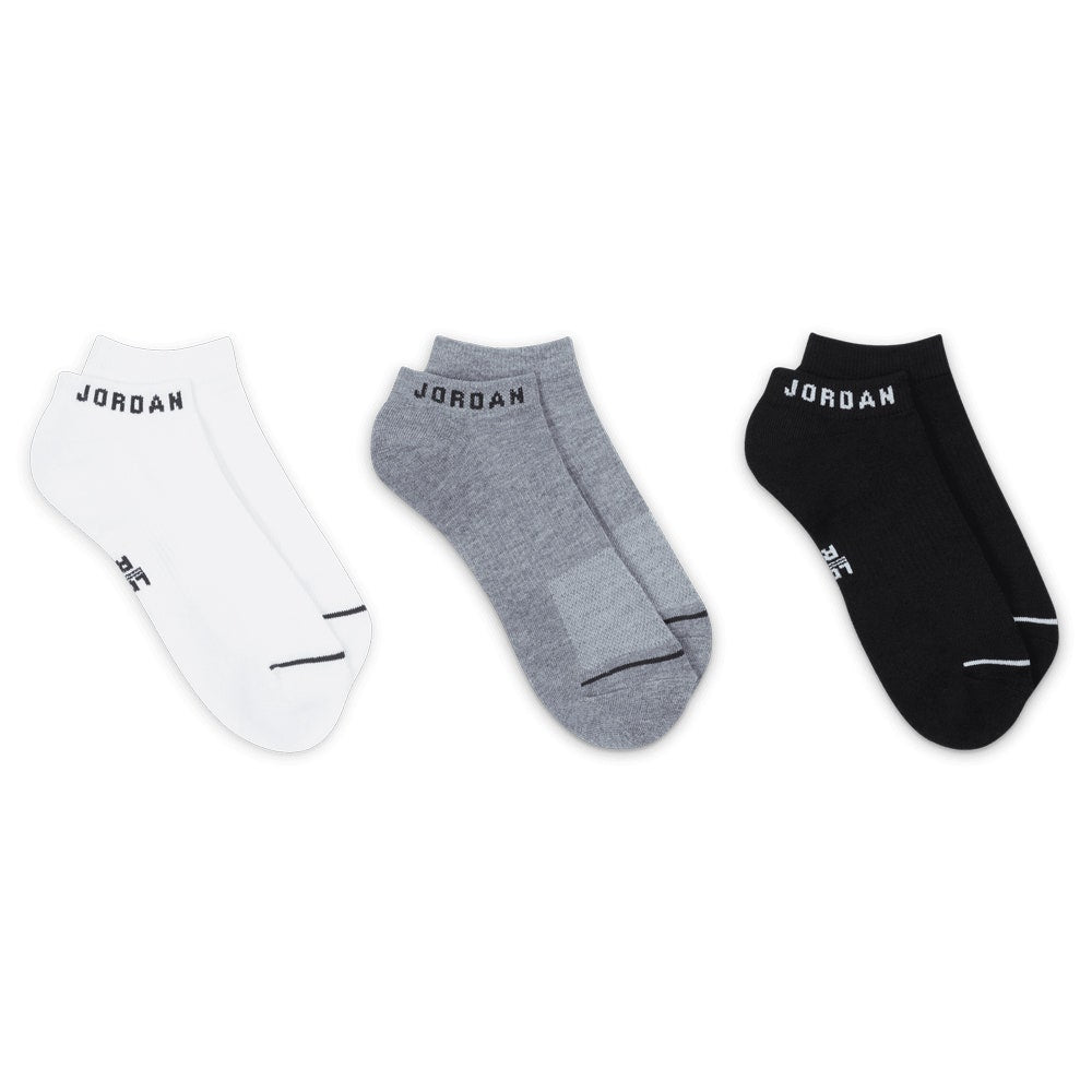 Nike Golf Socks - Jumpman Everyday No-Show - 3 Pk Multi SP25