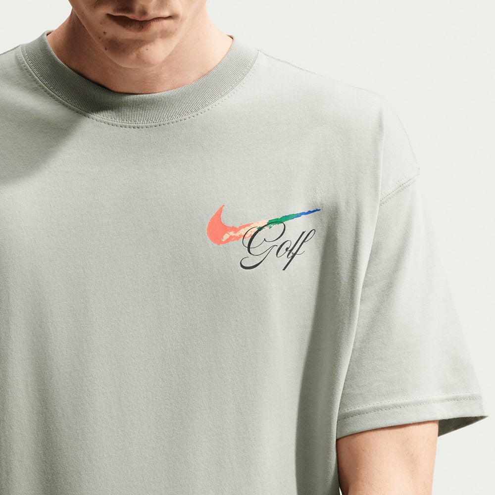 Nike Golf T-Shirt - NK Loose Fit DNA Print Tee - Jade Horizon FA26