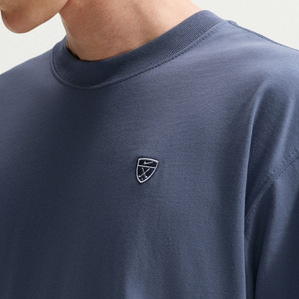 Nike Golf T-Shirt - NK Loose Fit Open Camo Tee - Diffused Blue FA26