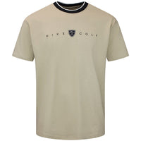 Nike Golf T-Shirt - NK Retro Loose Fit Tee - Limestone SU26