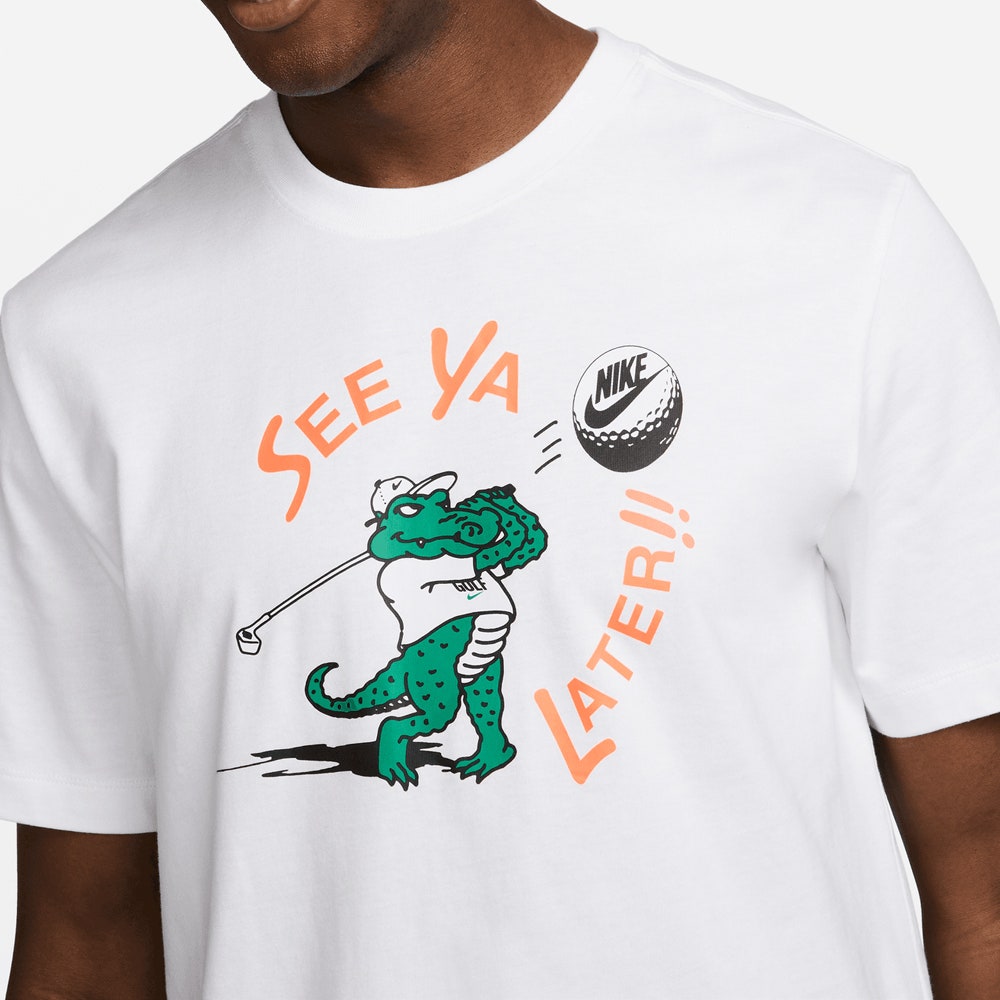 Nike Golf T-Shirt - See Ya Later Graphic Tee - White FA24