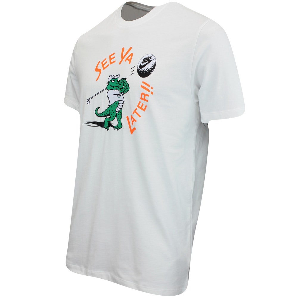 Nike Golf T-Shirt - See Ya Later Graphic Tee - White FA24